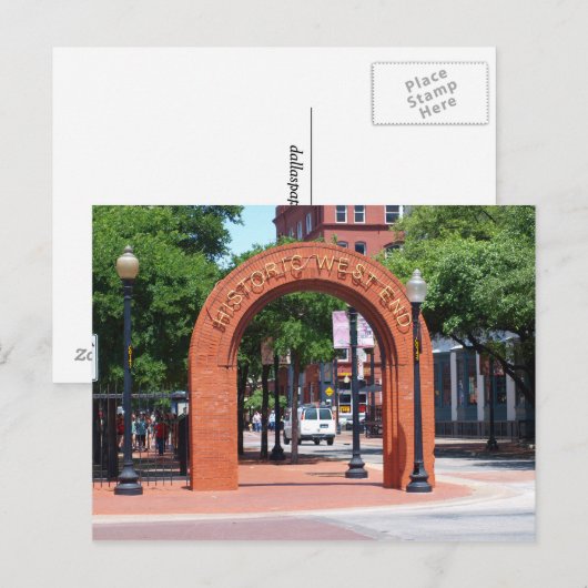 歴史的な西端 ポストカード (正面/裏面)