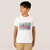 歴史的な赤レンガの入り口 Tシャツ (正面フル)