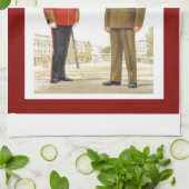 歴史的な軍服、Coldstreamの監視 キッチンタオル (折り畳み)