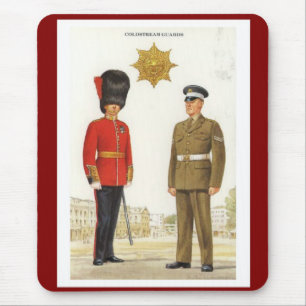 歴史的な軍服、Coldstreamの監視 マウスパッド