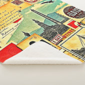 歴史的な郵便旅行 シェルパブランケット (3/4)