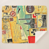 歴史的な郵便旅行 シェルパブランケット (正面(横))