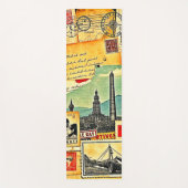 歴史的な郵便旅行 ヨガマット (正面)