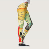 歴史的な郵便旅行 レギンス (右)