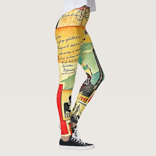 歴史的な郵便旅行 レギンス (右)