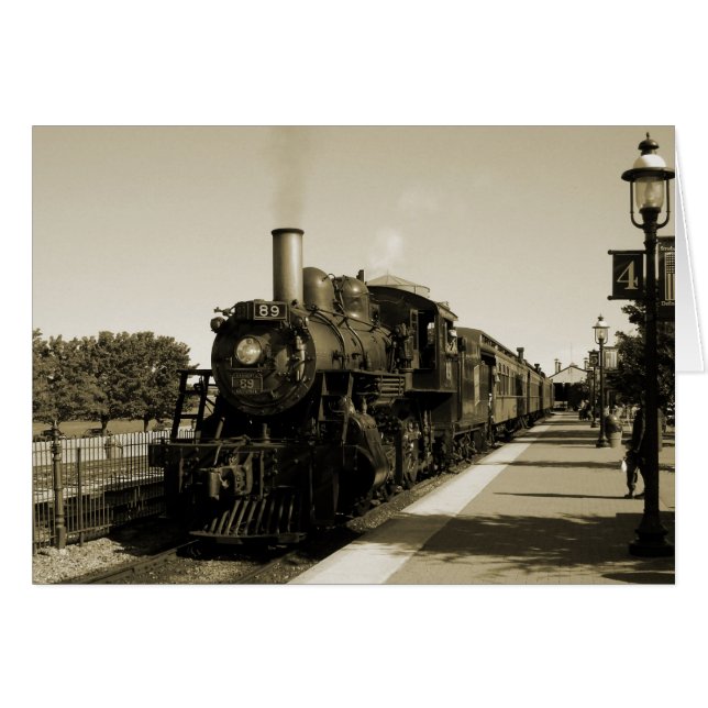 歴史的な鉄道 (正面横)