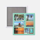 歴史的な鍵ウェスト、フロリダの磁石 マグネット (正面/裏面)