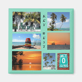 歴史的な鍵ウェスト、フロリダの磁石 マグネット (正面)