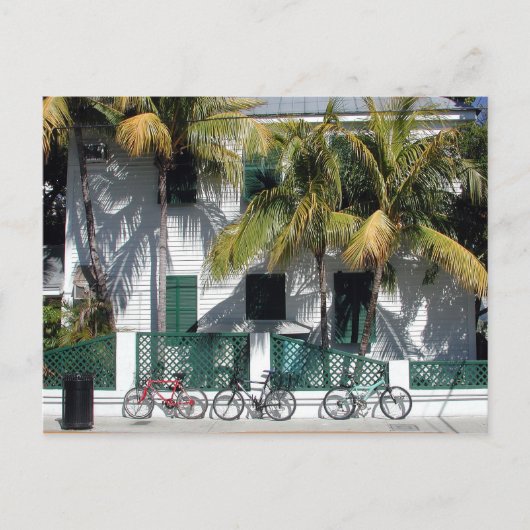 歴史的な鍵ウエスト ポストカード (正面)