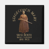 歴史的な黒人女性アフリカ系アメリカ人フェミニスト マグネット (正面)