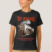 歴史的なNYCナイアガラ列車蒸気機関車 Tシャツ (正面)