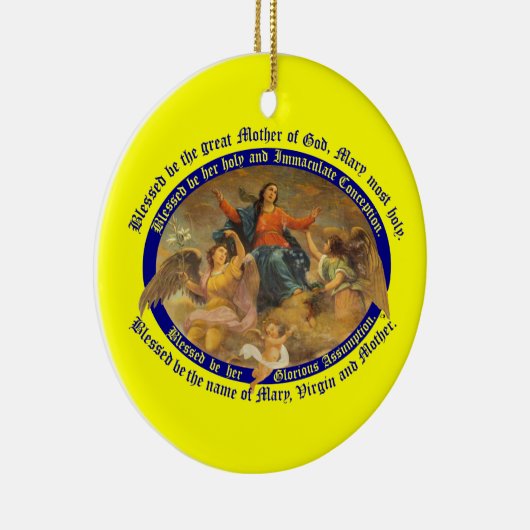 歴史的なSt Maryのオーナメント セラミックオーナメント (右)