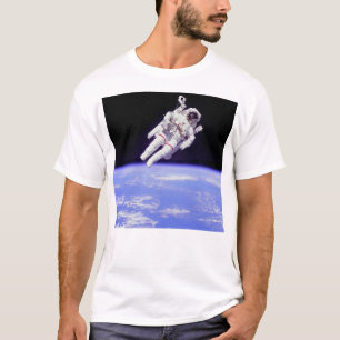 歴史的なUntethered宇宙遊泳 Tシャツ