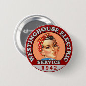 歴史的にインスパイアはリバーターのバッジピンをロージー 缶バッジ (正面&裏面)
