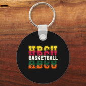 歴史的に黒い大学バスケットボールP キーホルダー (正面)