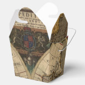 歴史的アンティークヴィンテージ旧世界地図VIII フェイバーボックス (オープン)