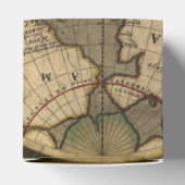 歴史的アンティークヴィンテージ旧世界地図VIII フェイバーボックス (上部)