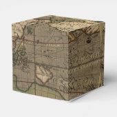 歴史的アンティークヴィンテージ旧世界地図VIII フェイバーボックス (裏面サイド)