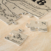 歴史的イリノイ州200年 ジグソーパズル (側面)