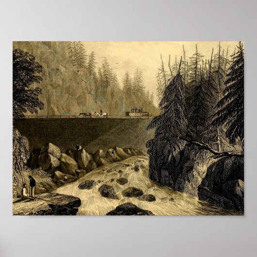 歴史的エリー運河200年 ポスター (正面)