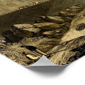 歴史的エリー運河200年 ポスター (角)