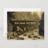 歴史的エリー運河200年 ポストカード (正面/裏面)