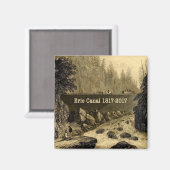 歴史的エリー運河200年 マグネット (正面/裏面)