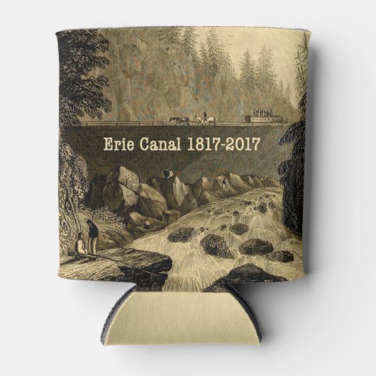 歴史的エリー運河200年 缶クーラー (正面)