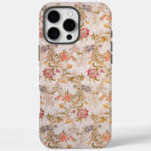 歴史的エレガントヴィンテージタビクトリアンペストリーフローラ Case-Mate iPhoneケース (裏面)
