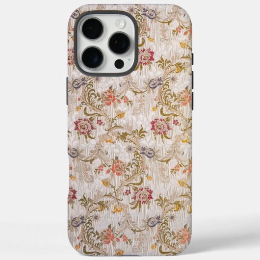 歴史的エレガントヴィンテージタビクトリアンペストリーフローラ Case-Mate iPhoneケース (裏面)