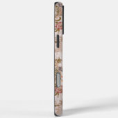 歴史的エレガントヴィンテージタビクトリアンペストリーフローラ Case-Mate iPhoneケース (裏面 / 右)