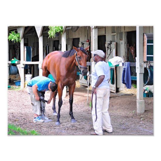 歴史的サラトガレーストラック フォトプリント            (正面)