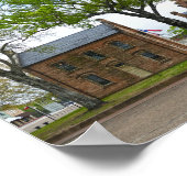 歴史的シェルビー郡裁判所と刑務所,テキサス州 ポスター (角)