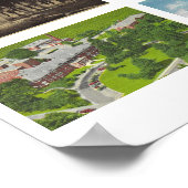 歴史的シェルビーNCポスター ポスター (角)