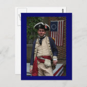 歴史的フィラデルフィア入植者 ポストカード (正面/裏面)