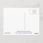 歴史的フィラデルフィア入植者 ポストカード (裏面)