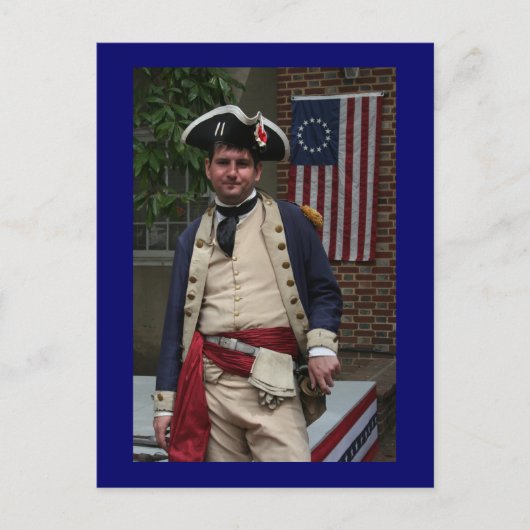 歴史的フィラデルフィア入植者 ポストカード (正面)