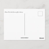 歴史的フォートスミスコートとジャイルハウスアーカンソー ポストカード (裏面)