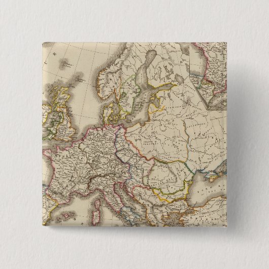 歴史的ヨーロッパ 缶バッジ (正面)