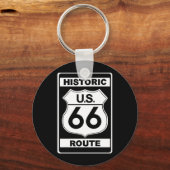 歴史的ルート66キーチェーン キーホルダー (正面)