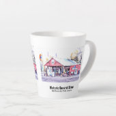 歴史的ルート66パークスアリゾナ総合店 カフェラテマグ (右アングル)