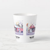 歴史的ルート66パークスアリゾナ総合店 カフェラテマグ (正面)