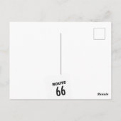 歴史的ルート66ポストカード ポストカード (裏面)