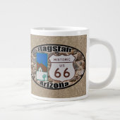 歴史的ルート66 ～フラッグスタッフ（アリゾナ） ジャンボコーヒーマグカップ (右)