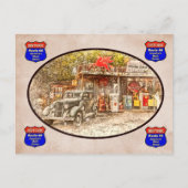 歴史的ルート66 ポストカード (正面)