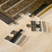 歴史的ログキャビンテキサス州。 ジグソーパズル (側面)