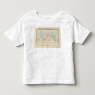 歴史的世界地図2 トドラーTシャツ