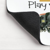 歴史的列車のギフト--笑わされるなことわざ マウスパッド (コーナー)