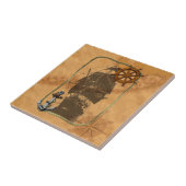 歴史的帆船 タイル (側面)