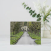 歴史的庭園の通路 ポストカード (スタンド正面)